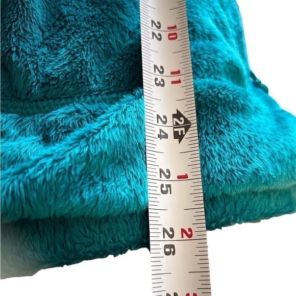 Bright Teal Zip-front Jacket, XL EUC - Picture 6 of 7